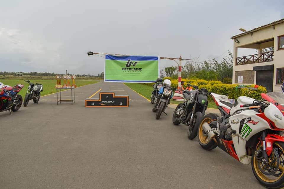 Sports marketing and media relations at racing event